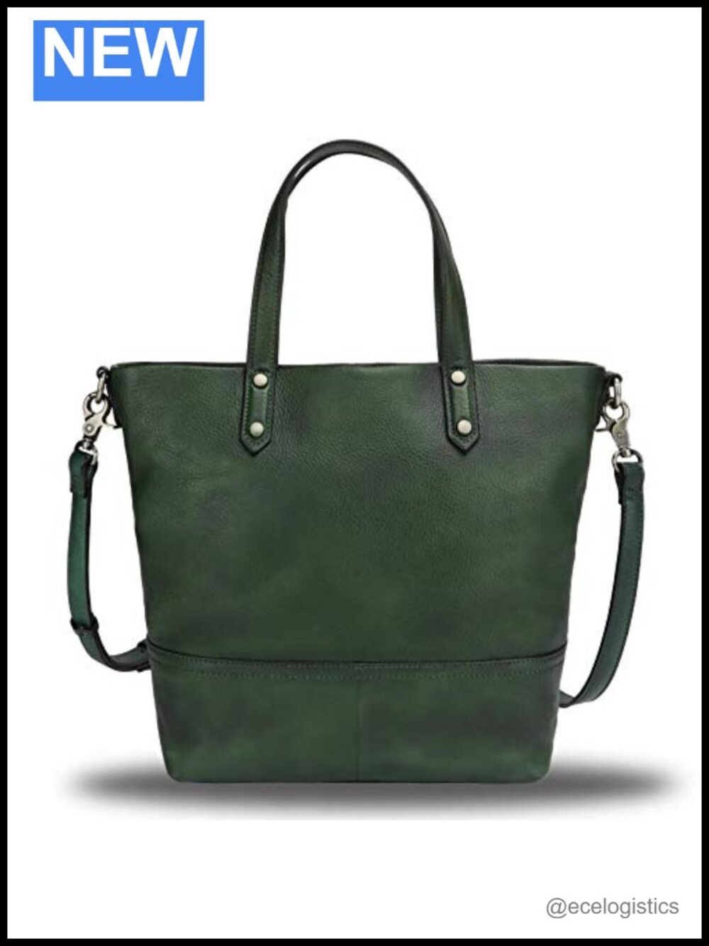 Genuine Leather Satchel Handbag Women Top Handle Crossbody Shoulder Tote Purse